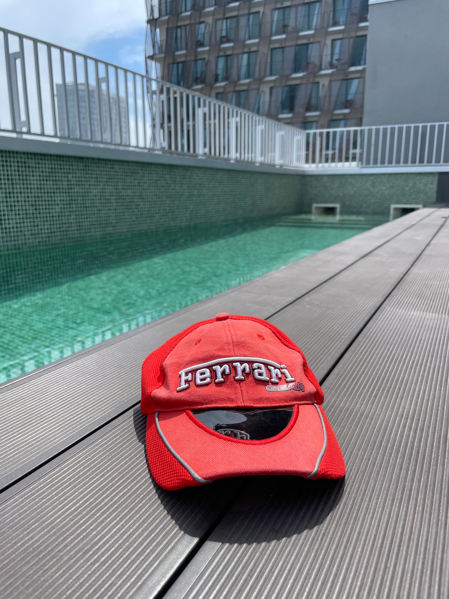 Ferrari Gear Cap - Rot