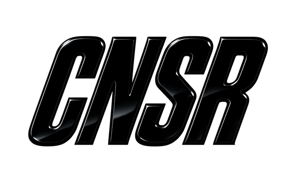 CNSR Logo Wild Glänzend Schräg